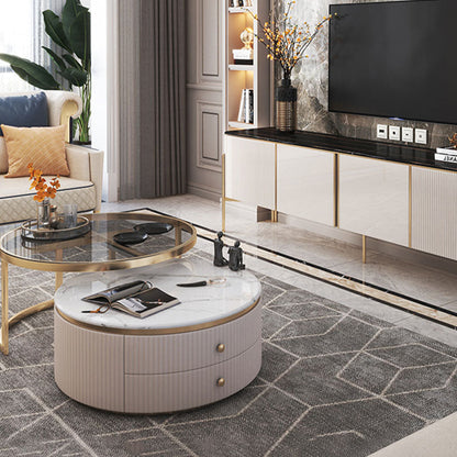 Bell Nesting Coffee Table, Glass