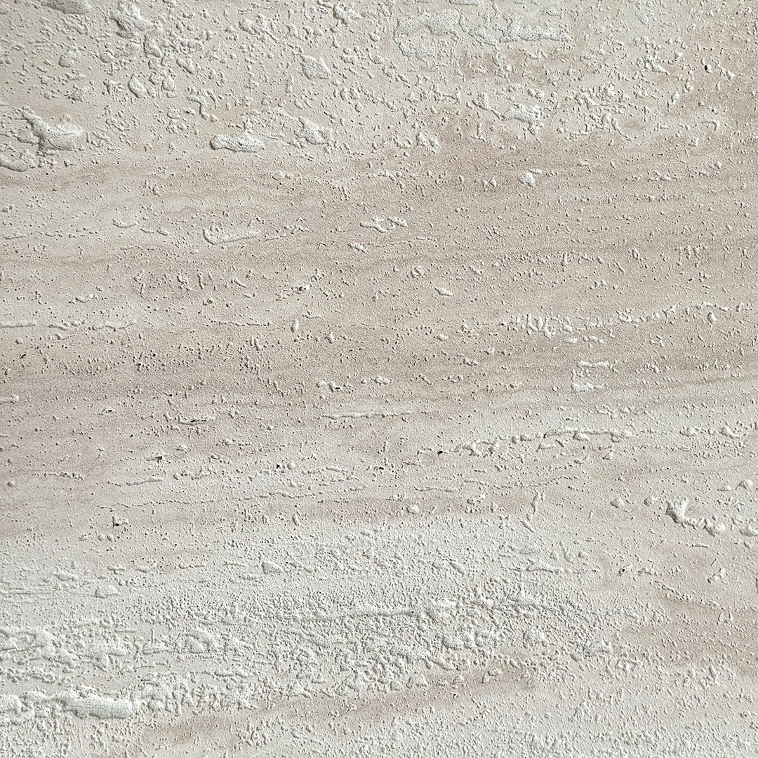 Porto Travertine Side Table, White - Image 6